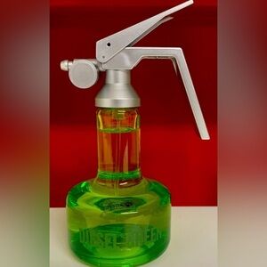 Diesel Lime Green and Silver Spray Bottle LAST Bottle comes with Box